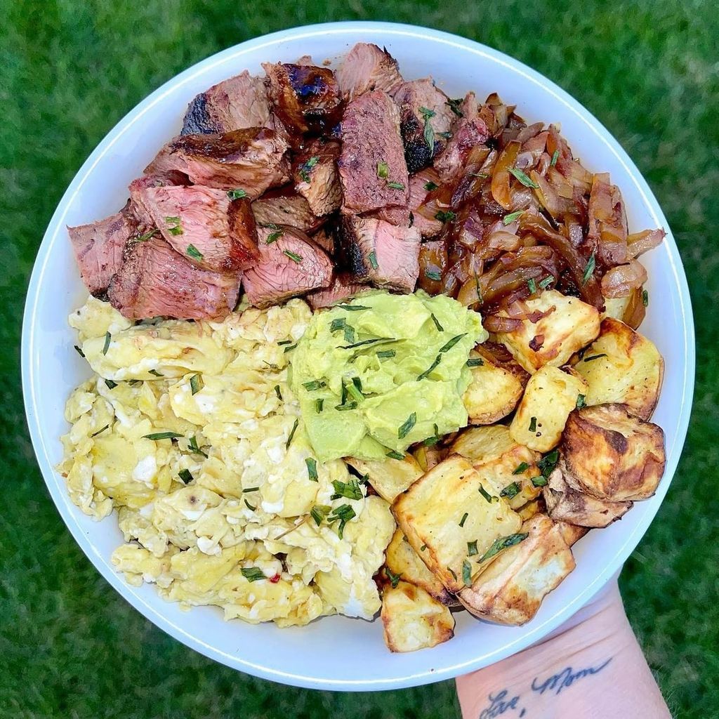 Steak & Egg Power Bowl